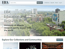 Tablet Screenshot of era.library.ualberta.ca