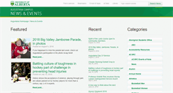 Desktop Screenshot of news.augustana.ualberta.ca
