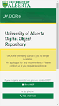Mobile Screenshot of alberta-lakes.sunsite.ualberta.ca