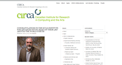 Desktop Screenshot of circa.ualberta.ca