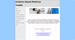 Desktop Screenshot of ebm.med.ualberta.ca