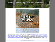 Tablet Screenshot of painanddementia.ualberta.ca