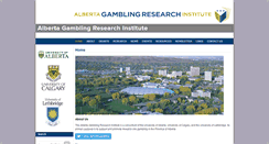 Desktop Screenshot of abgamblinginstitute.ualberta.ca