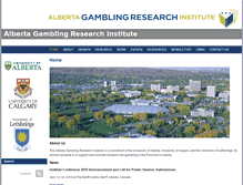 Tablet Screenshot of abgamblinginstitute.ualberta.ca