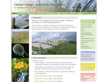 Tablet Screenshot of climate.biology.ualberta.ca